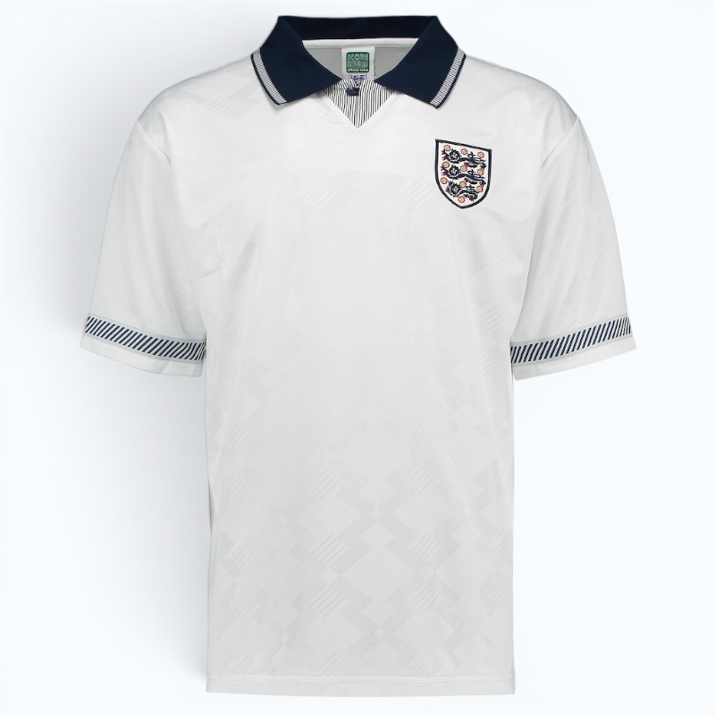 England Retro Home Jersey – Classic White (Vintage Style)