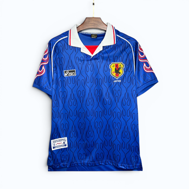 Japan 1998 Retro Home Jersey – Classic Blue (Asics Edition)