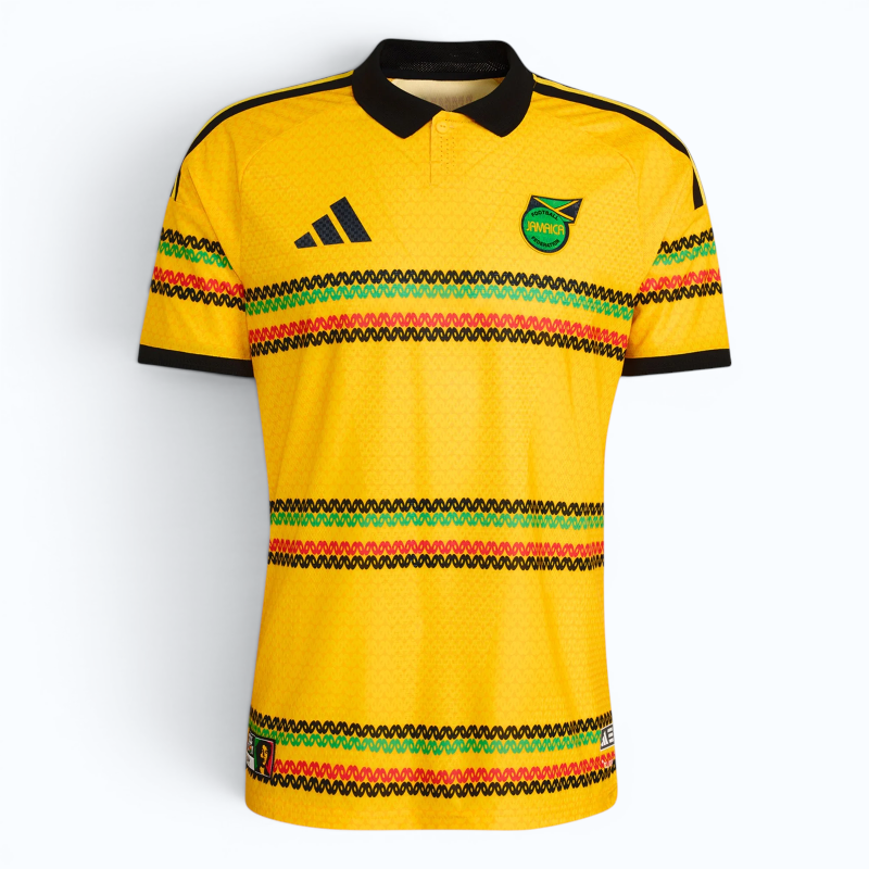 Jamaica Polo Jersey – Yellow Culture Edition