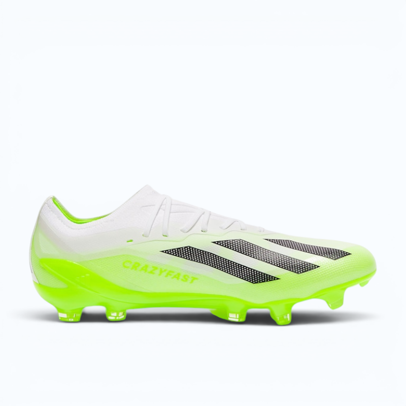 Adidas X Crazyfast.1 FG – Speed Football Boots (White Green)